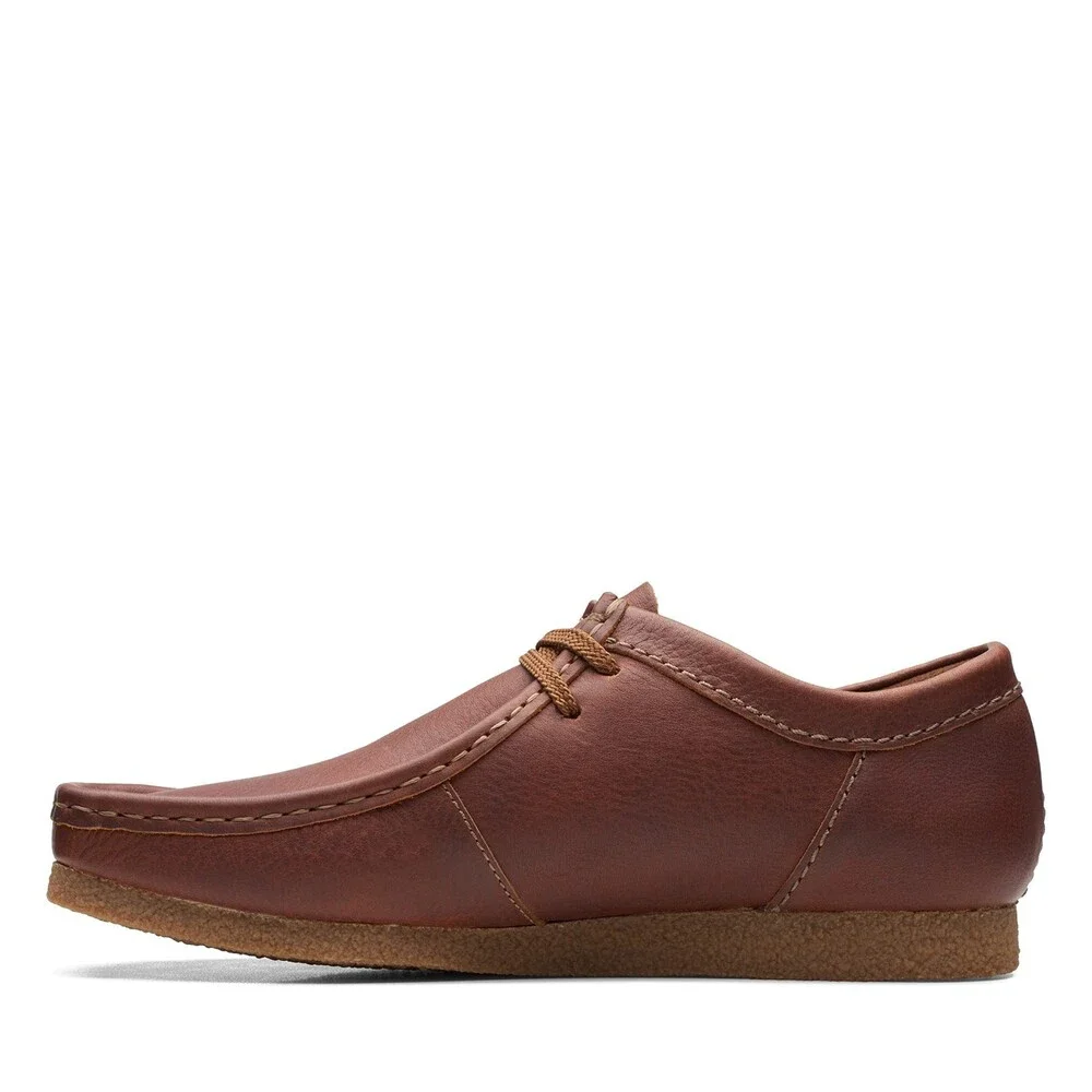Clarks Shacre Ii Run 26159431 Men's Tan Tumble Leather Moccasin Shoes MEW2325